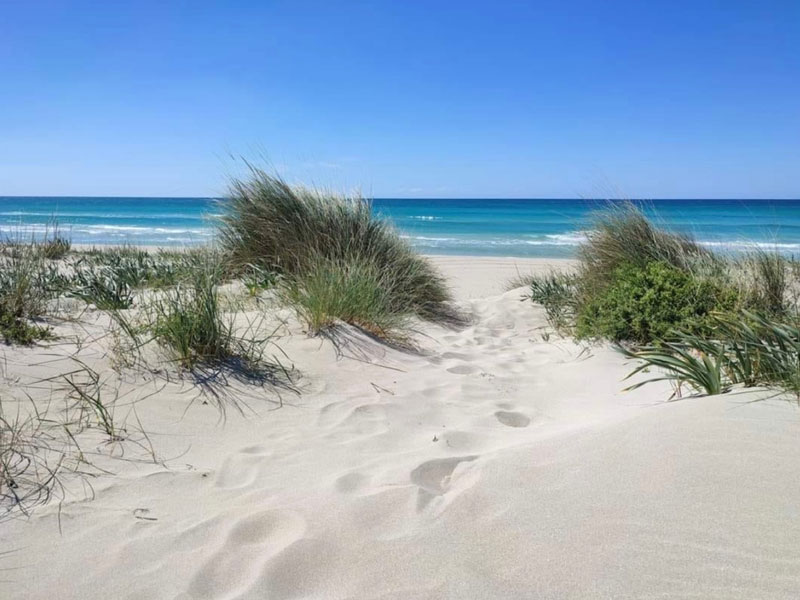 Le spiagge del Salento - Passo a sud